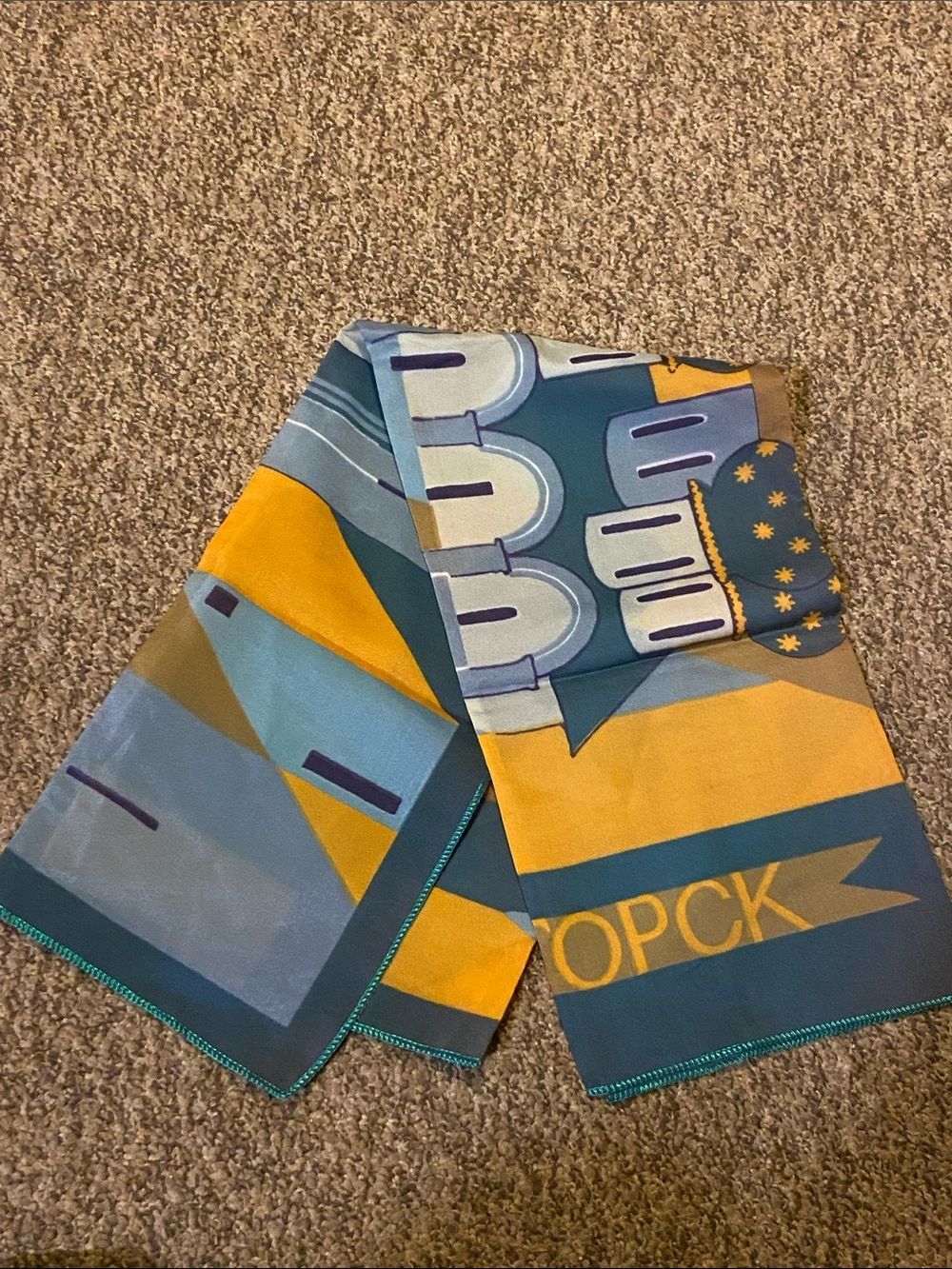 VINTAGE 3ATOPCK SCARF 🧣